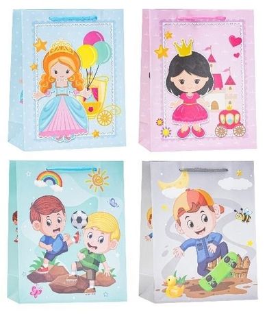 Rozette, torebka prezentowa, dziecięca, 18-24-8 cm, 1 szt.