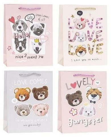 Rozette, torebka prezentowa, dziecięca, 26-32-10 cm, 1 szt.