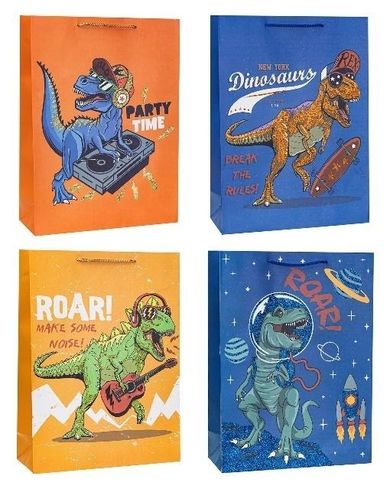 Rozette, torebka prezentowa, dziecięca, brokatowa, 18-23-8 cm, 1 szt.