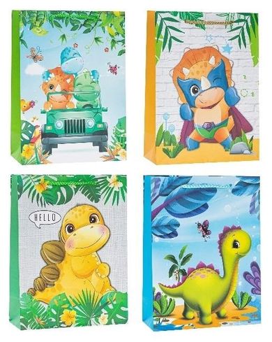 Rozette, torebka prezentowa, dziecięca, pop up 3D, 26-32-10 cm, 1 szt.