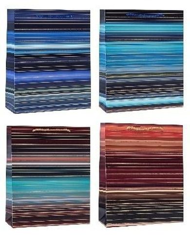 Rozette, torebka prezentowa, hot stamp, 18-23-8 cm, 1 szt.