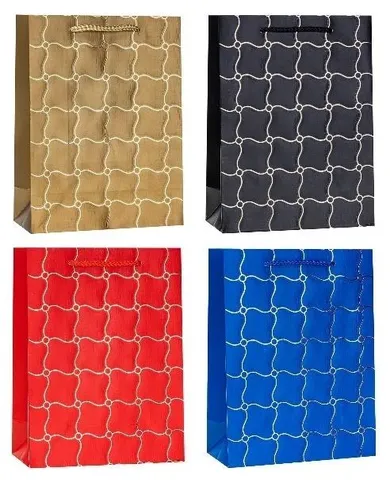 Rozette, torebka prezentowa, hot stamp, 18-24-8 cm, 1 szt.