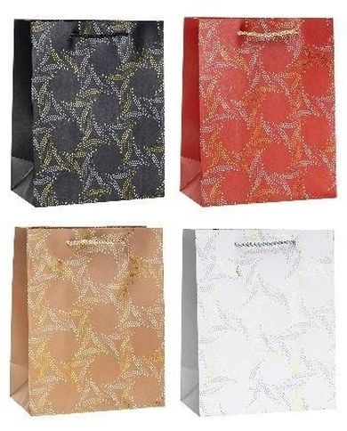 Rozette, torebka prezentowa, hot stamp, 26-32-10 cm, 1 szt.