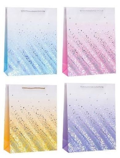 Rozette, torebka prezentowa, hot stamp, 31-42-12 cm, 1 szt.