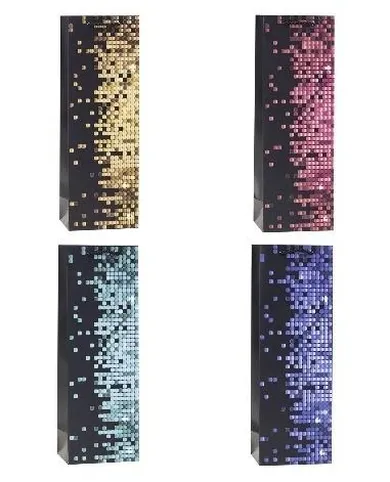 Rozette, torebka prezentowa na butelkę, 12-36-9 cm, 1 szt.