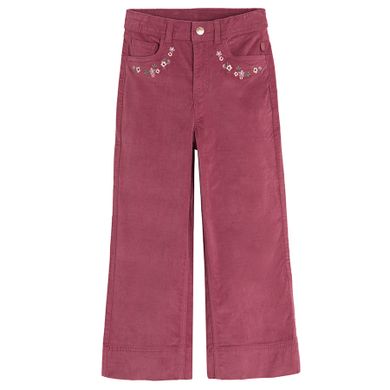 Różowe spodnie jeansowe wide leg z regulacją Cool Club