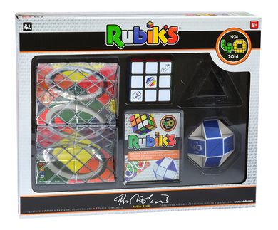 Rubik's, Kostka Rubika, edycja jubileuszowa, zestaw łamigłówek