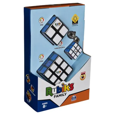 Rubik's, Kostka Rubika, Family Pack, łamigłówka, 3 elementy