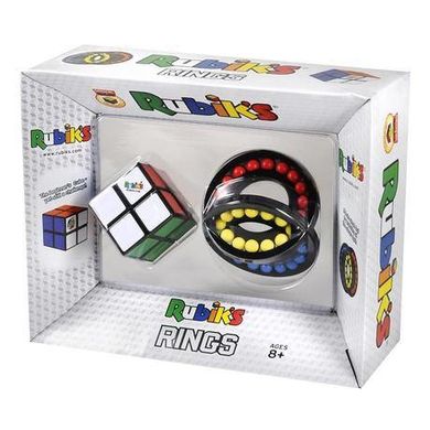 Rubik's, Kostka Rubika, łamigłówka 2-2 + pierścienie
