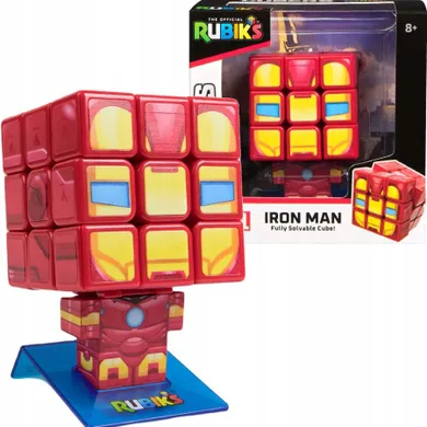 Rubik's, Kostka Rubika, Marvel, Iron Man, łamigłówka