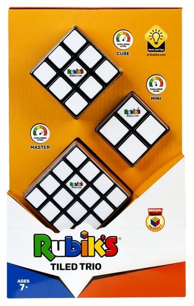 Rubik's, Kostka Rubika, Tiled Trio, łamigłówka 2-2 + 3-3 + 4-4
