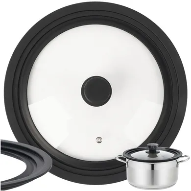 Ruhhy, pokrywka silikonowa, 3w1, 28/30/32 cm, 25561