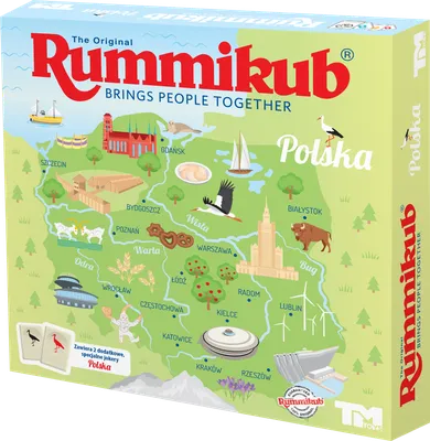 Rummikub Polska, gra towarzyska
