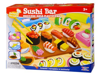 Russell, Magiczna masa plastyczna, sushi bar, zestaw kreatywny