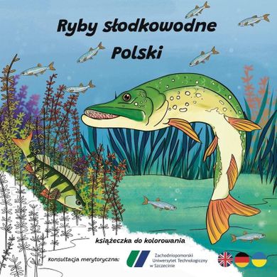 Ryby słodkowodne w Polsce. Książeczka do kolorowa