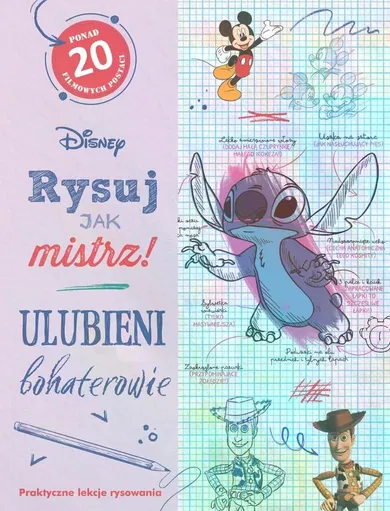 Rysuj jak mistrz! Ulubieni bohaterowie. Disney