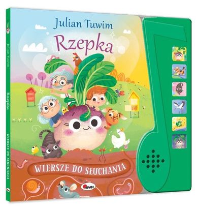 Rzepka. Wiersze do słuchania. Książka dźwiękowa