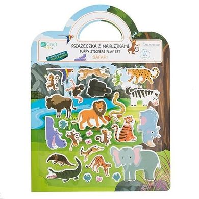 Safari. Książeczka z naklejkami