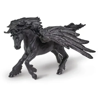 Safari Ltd, figurka, czarny koń ze skrzydłami, pegaz twilight