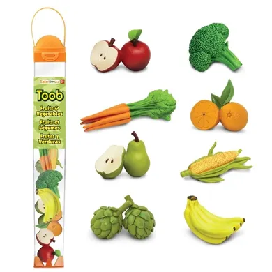 Safari Ltd, Owoce i Warzywa, zestaw figurek