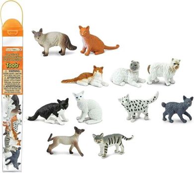 Safari Ltd, Toob, zestaw figurek, koty domowe
