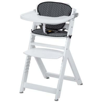 Safety 1st, Timba, krzesełko do karmienia z wkładką, White, Geometric