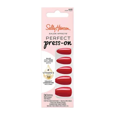 Sally Hansen, Salon Effects, sztuczne paznokcie, 031 ASAP Apple, 30 szt.