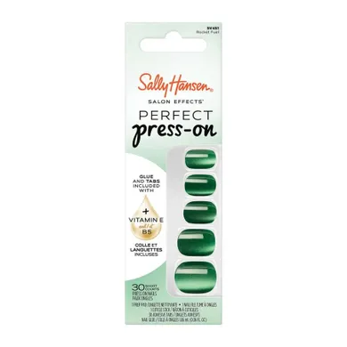 Sally Hansen, Salon Effects, sztuczne paznokcie, 451 Rocket Fuel, 30 szt.