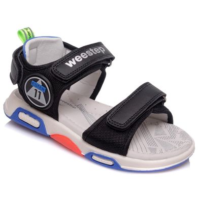 Sandały chłopięce, czarne, Weestep