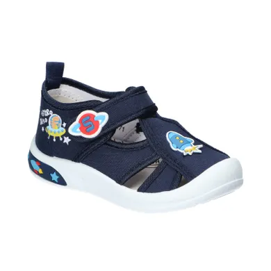 Sandały chłopięce, granatowe, American Club