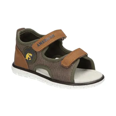 Sandały chłopięce, khaki, American Club