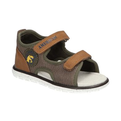 Sandały chłopięce, khaki, American Club
