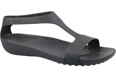 Sandały damskie, czarne, Crocs W Serena Sandals