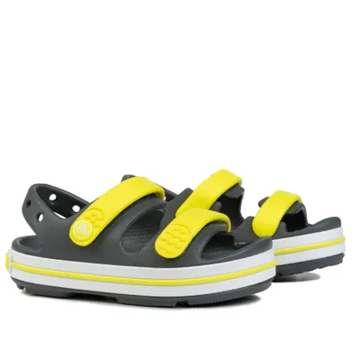 Sandały dziecięce, szare, Crocs Crocband Cruiser