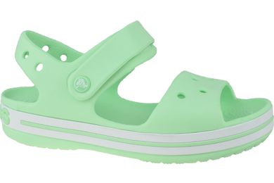 Sandały dziecięce, zielone, Crocs Crocband Sandal Kids