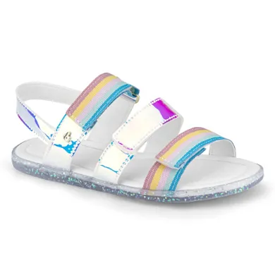 Sandały dziewczęce, białe, Bibi Shoes