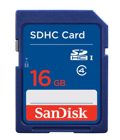 Sandisk, Karta pamięci SD (HC), 16 GB