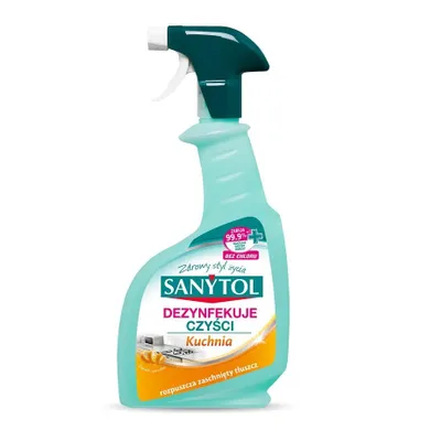 Sanytol, spray do kuchni, o zapachu cytrusów, 500 ml