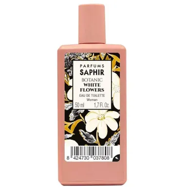 Saphir, Botanic White Flowers, woda toaletowa, spray, 50 ml