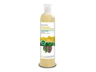 Sapone di un Tempo, szampon odżywczy do włosów farbowanych, masło shea&olej lniany, 500 ml