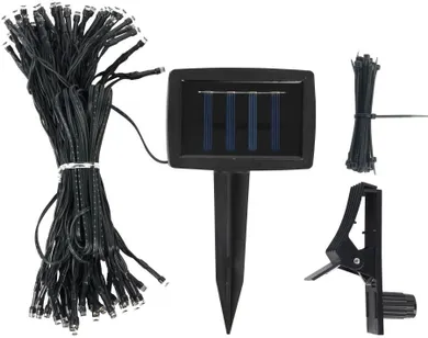 Saska Garden, oświetlenie solarne do parasola ogrodowego 5m, 72 LED