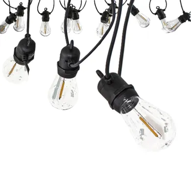 Saska Garden, Party Light, girlanda zewnętrzna, 10 żarówek, LED, 8m, 230V