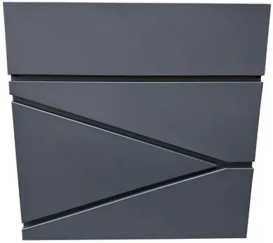 Saska Garden, skrzynka na listy, 37-37-105 cm