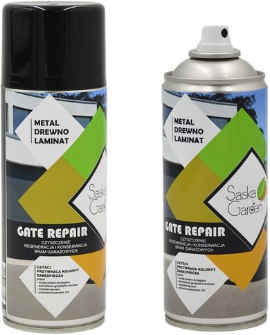 Saska Garden, spray do czyszczenia regeneracji konserwacji bram garażowych, 400 ml
