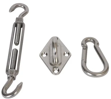 Saska Garden, zestaw montażowy do żagli przeciwsłonecznych