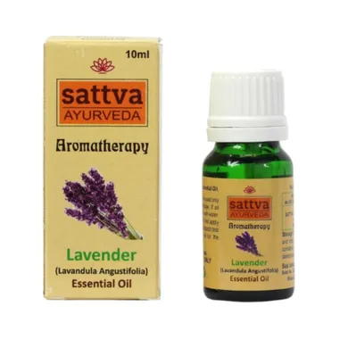 Sattva, Aromatherapy Essential Oil, olejek eteryczny, Lavender, 10 ml