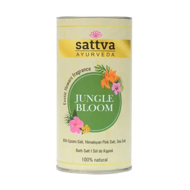Sattva, Bath Salt, sól do kąpieli, Jungle Bloom 300g