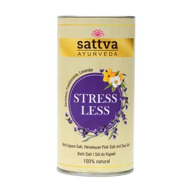 Sattva, Bath Salt,sól do kąpieli, Stress Less 300g