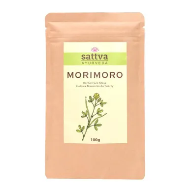 Sattva, Morimoro Herbal Face Mask, ziołowa maseczka do twarzy, 100g
