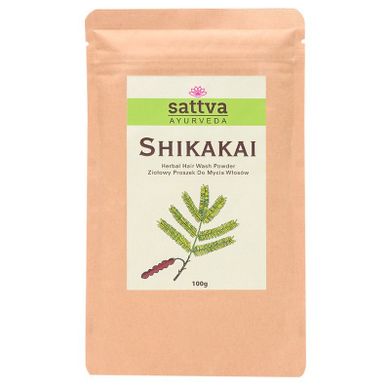 Sattva, Powder, zioła w proszku do włosów, Shikakai, 100g